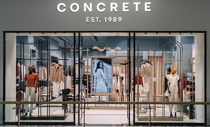 العلامة الفاخرة كونكريتConcrete  تصل إلى الإمارات